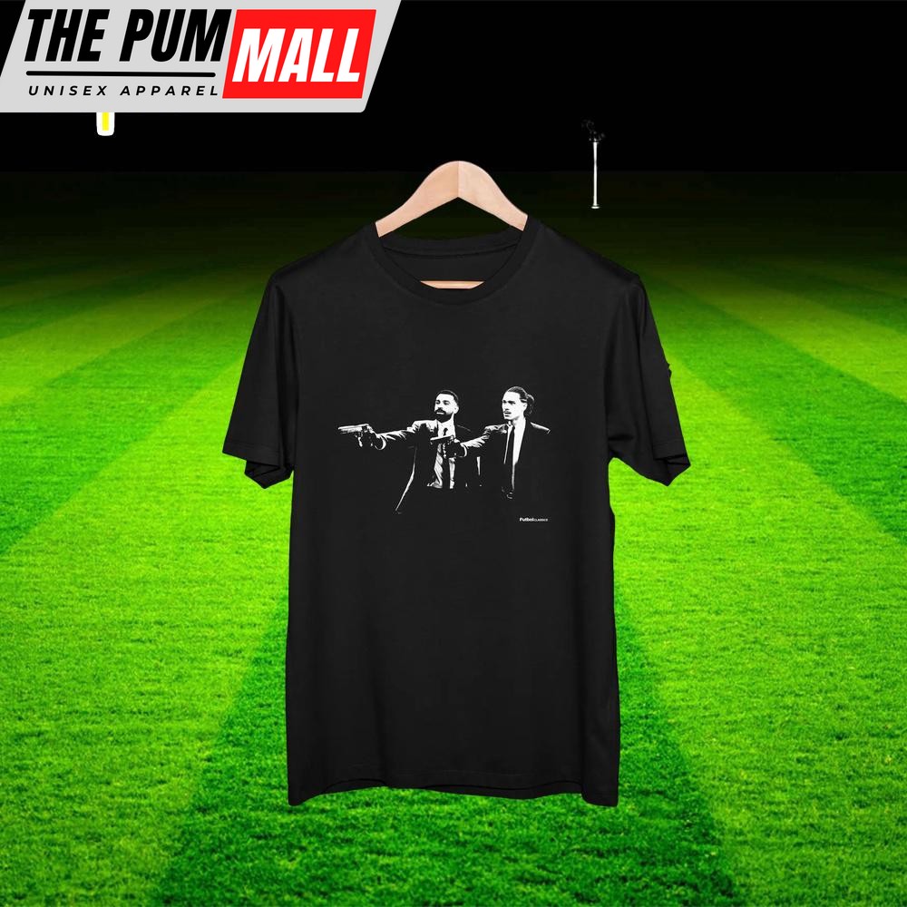 Mo Salah & Darwin Nunez Pulp Fiction Style T Shirt