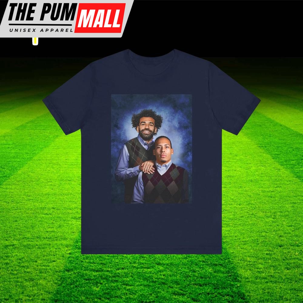 Mo Salah Virgil TShirt Funny Liverpool Soccer Football T Shirt