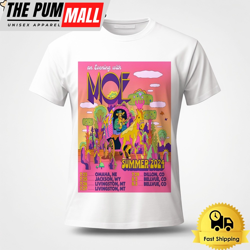 Moe Band Show Summer 2024 Unisex T-Shirt