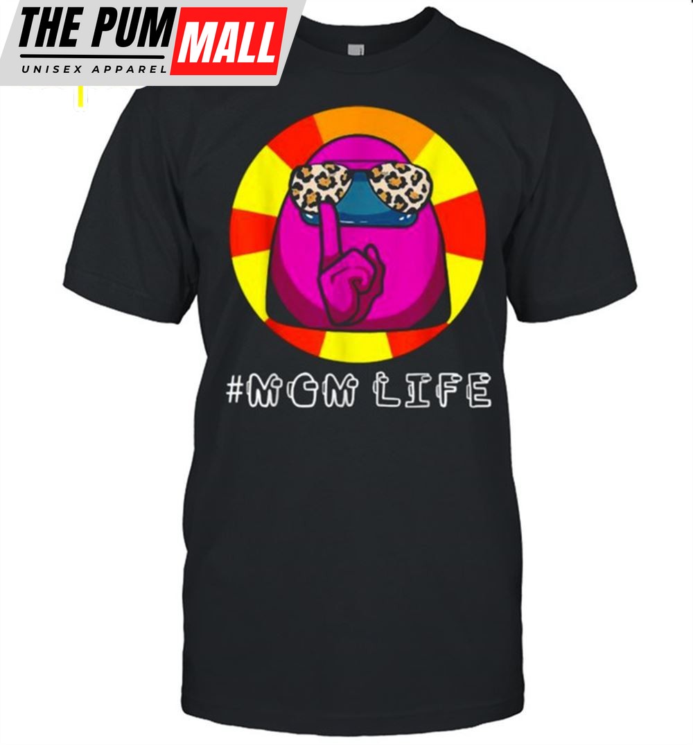 Mom Life Among Us Sunglasses Leopard Mothers Day Shirt