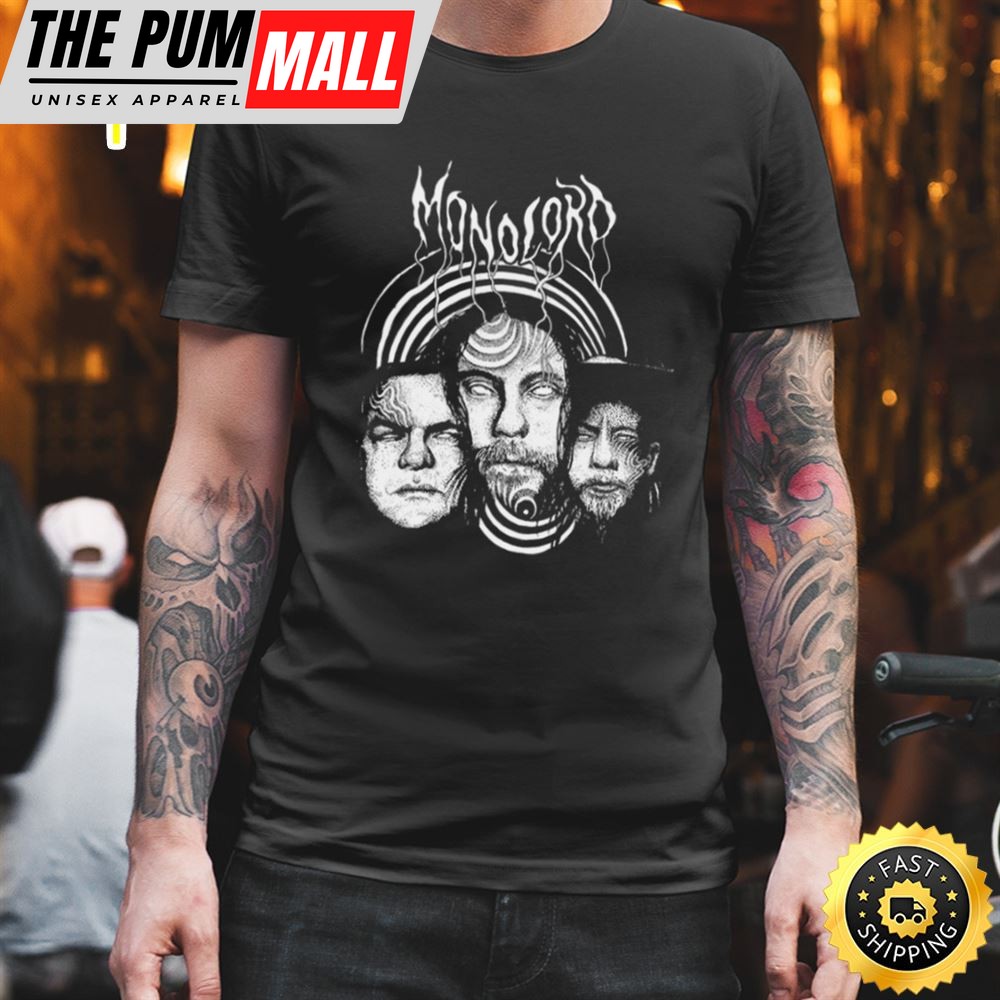 Monolord Audhumbla Tour 2025 Unisex Black T-shirt