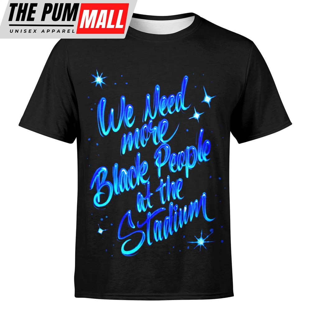 Mookie Betts With Message – We Need More Black People At The Stadium T-Shirt