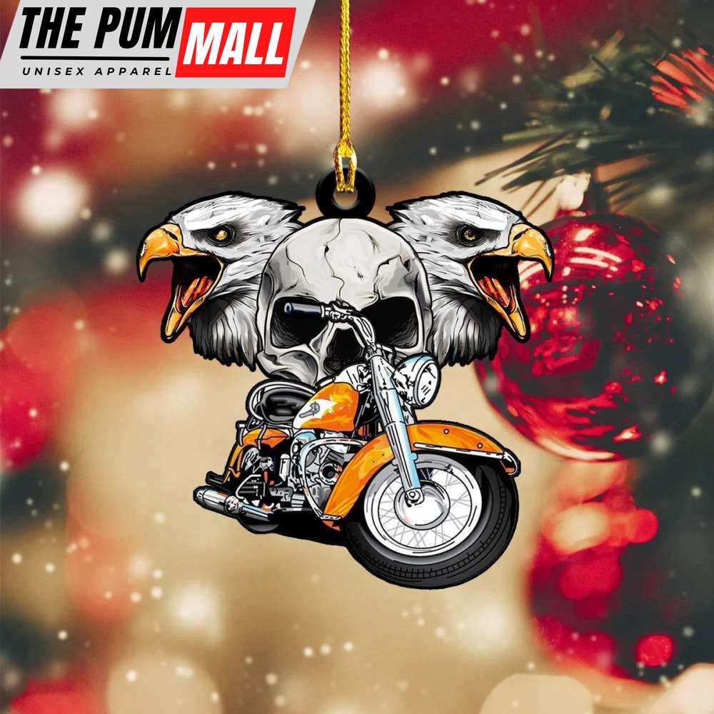 Motorcycle Christmas Ornament Christmas Tree Hanging Ornaments Gifts For Motorcycle Riders Limited Edition
