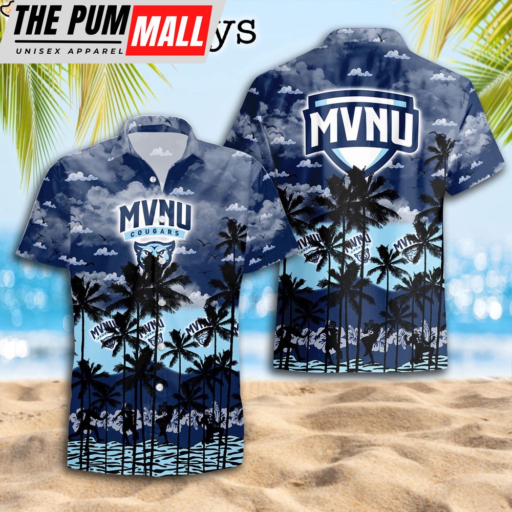 Mount Vernon Nazarene Palms Tree Hawaiian Shirt