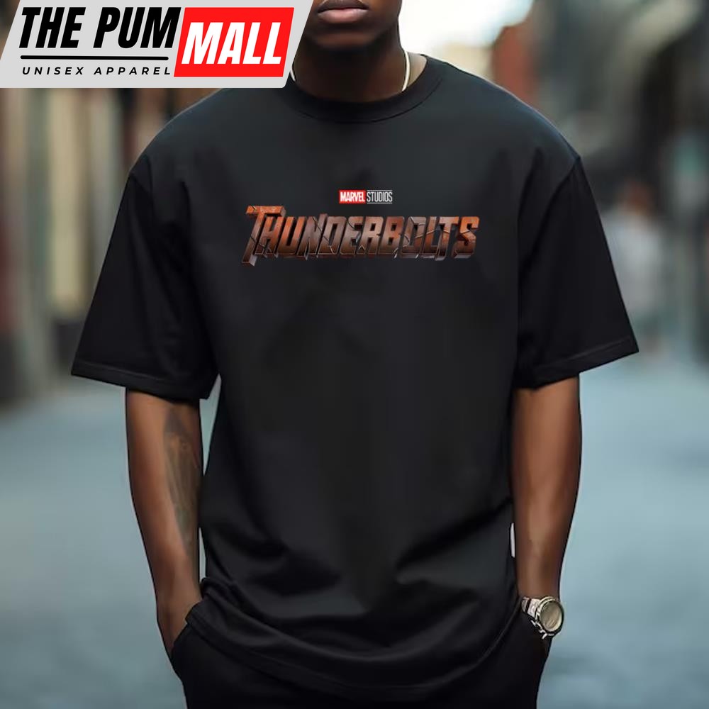 Movie 2025 Thunderbolts Marvel Logo Shirt