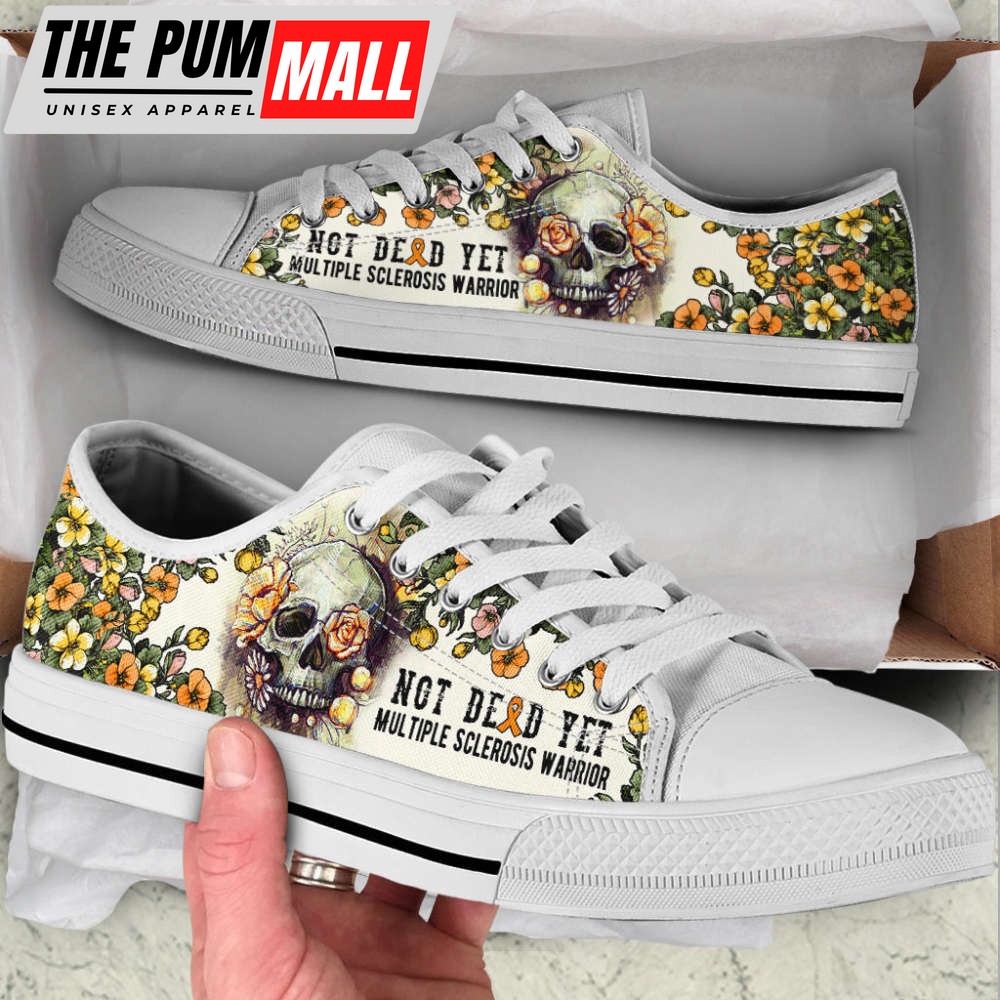 multiple-sclerosis-shoes-rose-flowers-skull-low-top-shoes-canvas-shoes-r56983zo Multiple Sclerosis Shoes Rose Flowers Skull Low Top Shoes Canvas Shoes