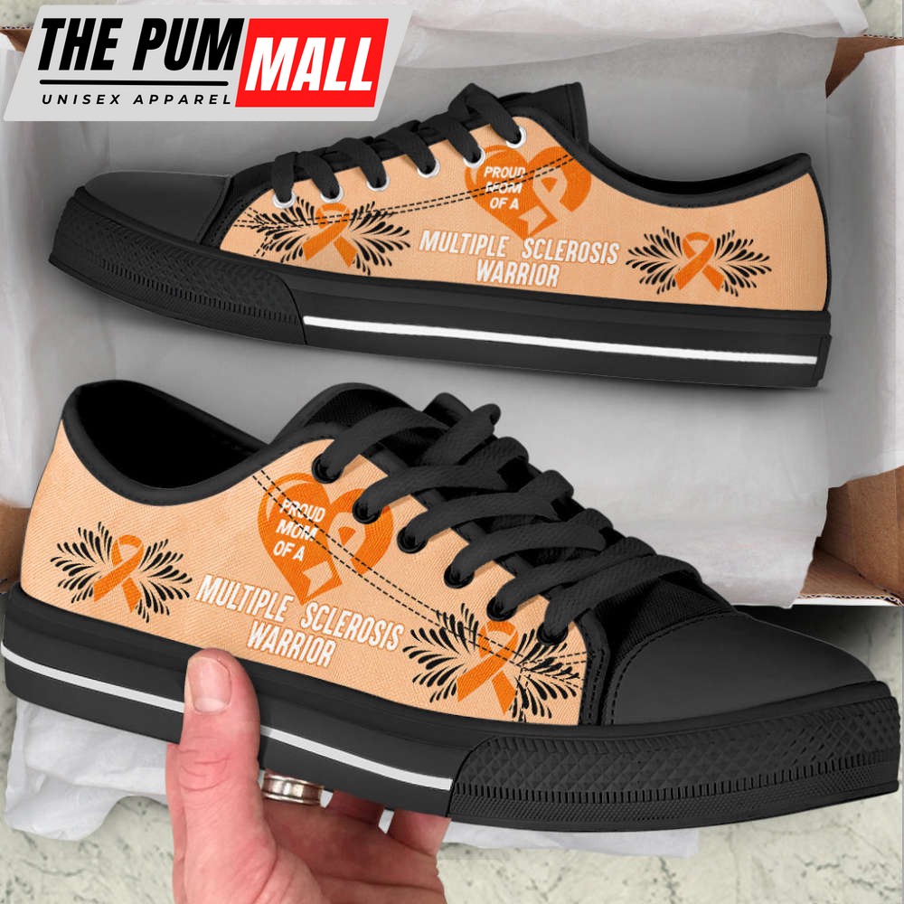 Multiple Sclerosis Shoes Warrior Low Top Shoes Canvas Shoes