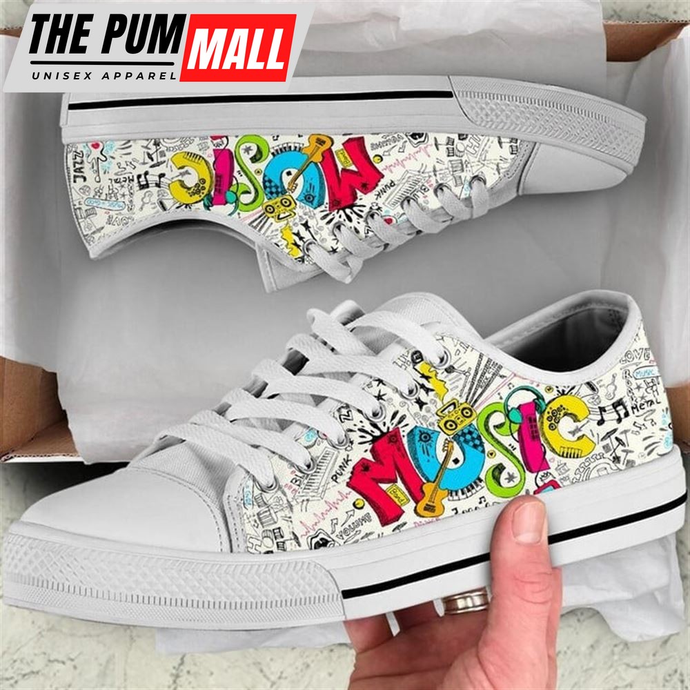 music-street-funny-icon-canvas-low-top-shoes-low-top-shoes-mens-women-sq9mtvoe Music Street Funny Icon Canvas Low Top Shoes – Low Top Shoes Mens, Women