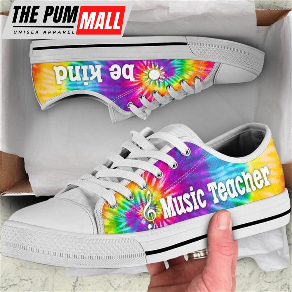 music-teacher-bekind-tie-dye-canvas-low-top-shoes-low-top-shoes-mens-women-ptjqgihx Music Teacher Bekind Tie Dye Canvas Low Top Shoes – Low Top Shoes Mens, Women