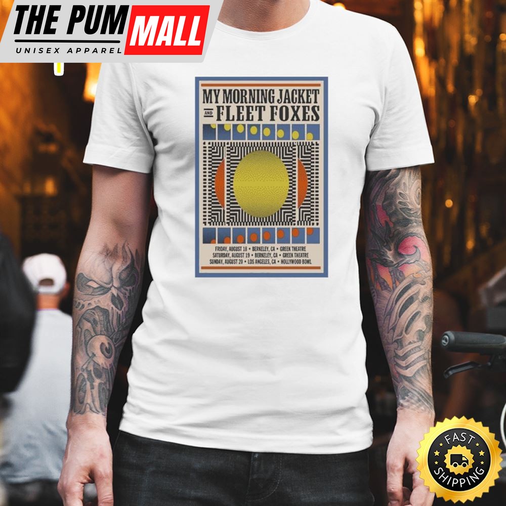 My Morning Jacket & Fleet Foxes Tour 2025 T-shirt