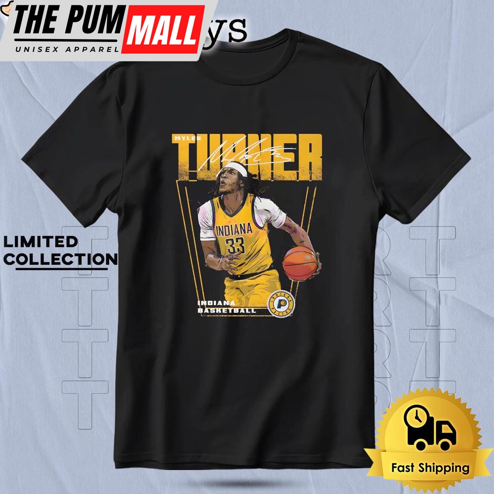 Myles Turner Indiana Pacers Premiere Basketball T Shirt