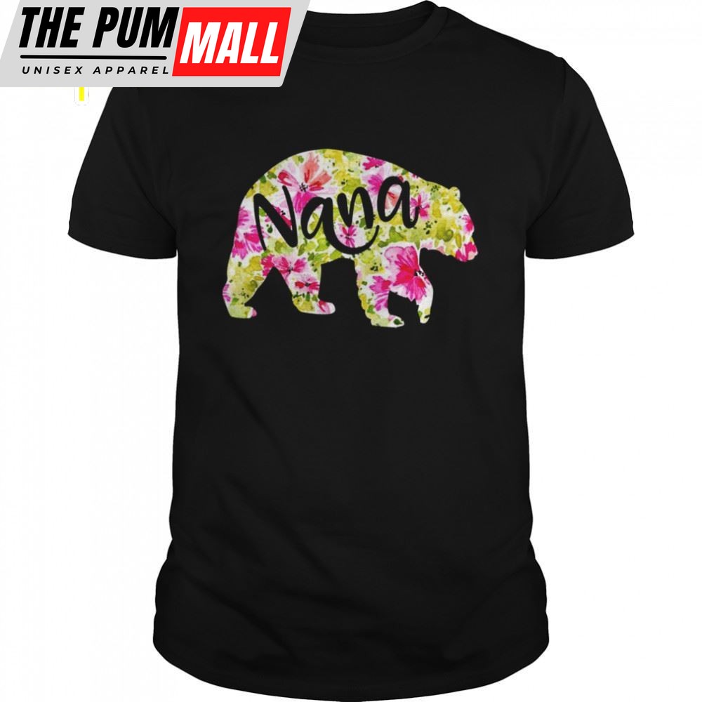 Nana Bear Grandma Christmas Mothers Day Shirt