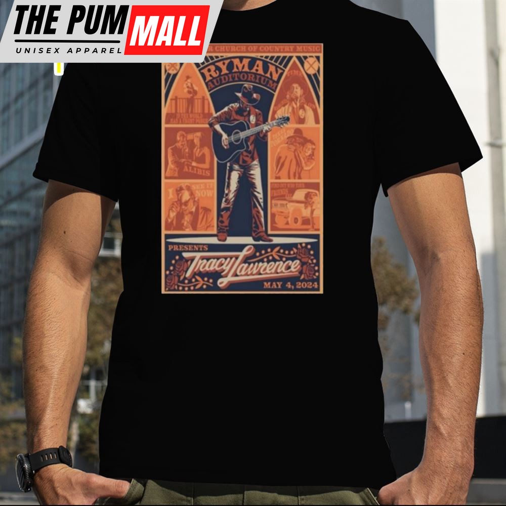 Nashville TN May 4 2025 Tracy Lawrence Tour T Shirt