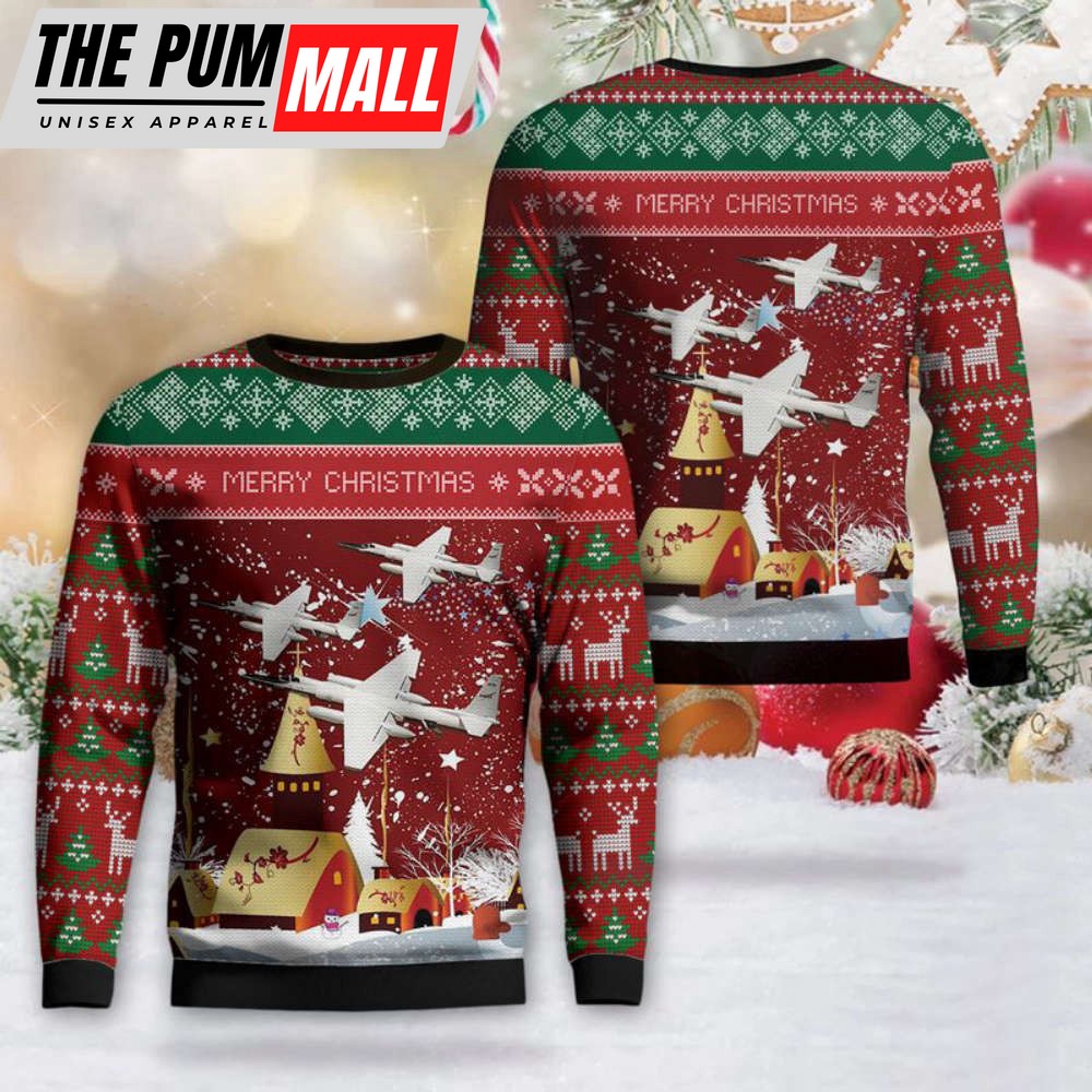 National Aeronautics and Space Administration (NASA) Lockheed ER-2S Christmas Sweater – Gift For Christmas Day