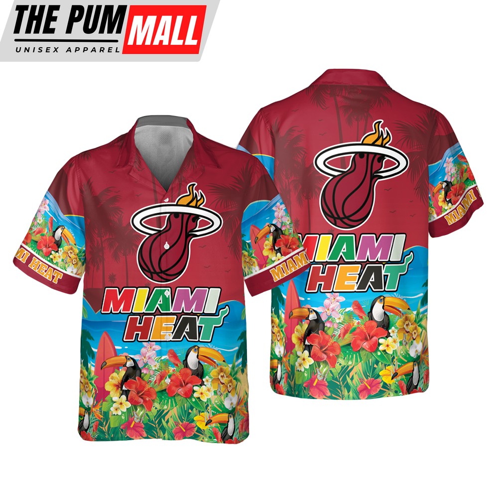NBA Miami Heat Tropical Island Summer Hawaiian Shirt