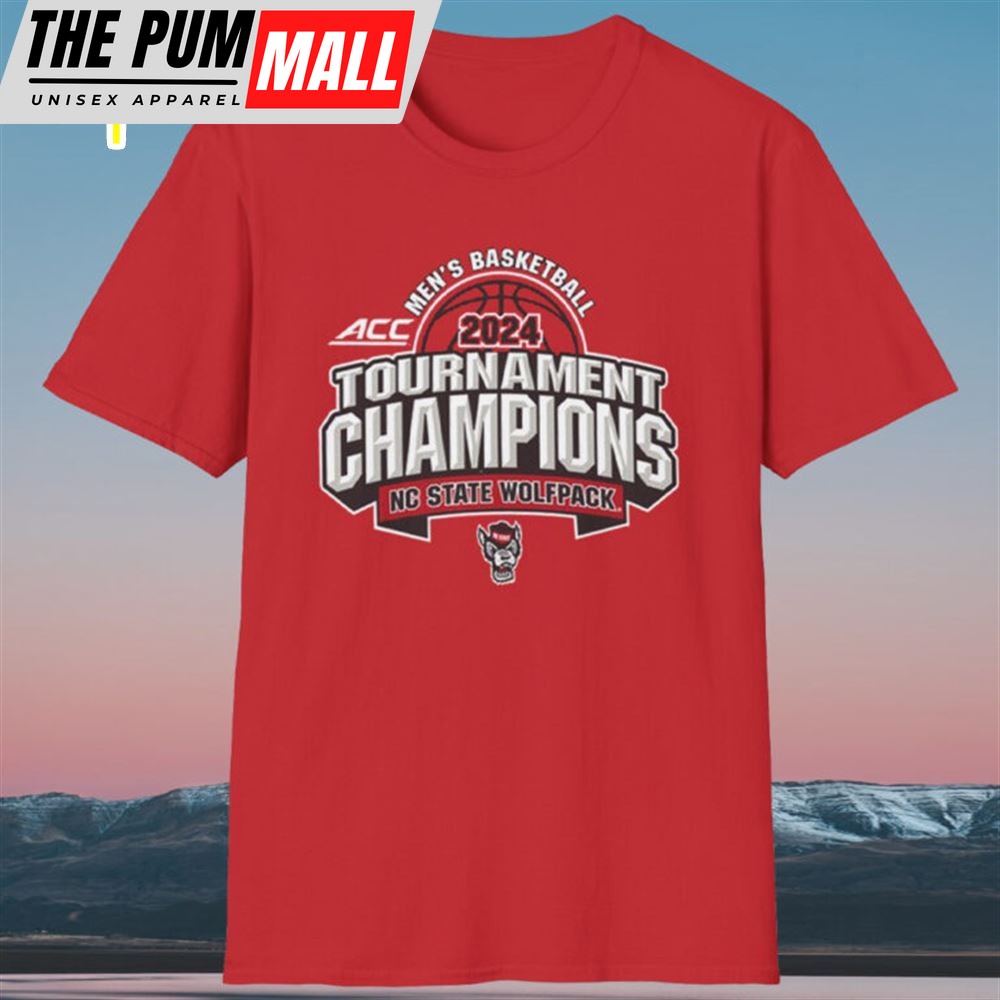 NC State Wolfpack 2025 ACC Basketball Champions Shirt