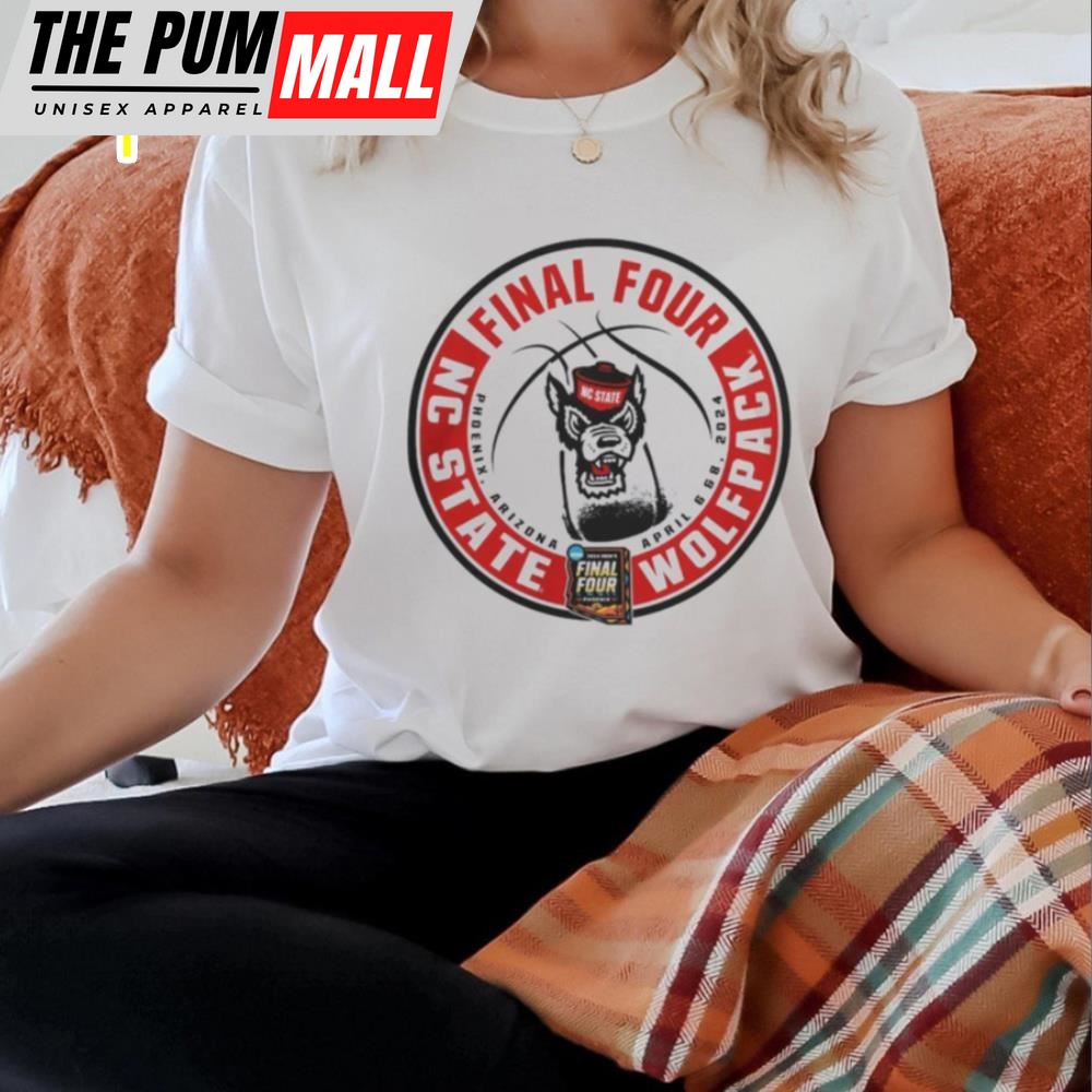 Nc State Wolfpack 2025 Mens Basketball Final Four Tee Shirt