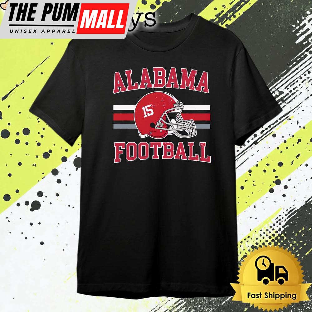 NCAA Alabama Crimson Tide Football 15 Ty Simpson T Shirt
