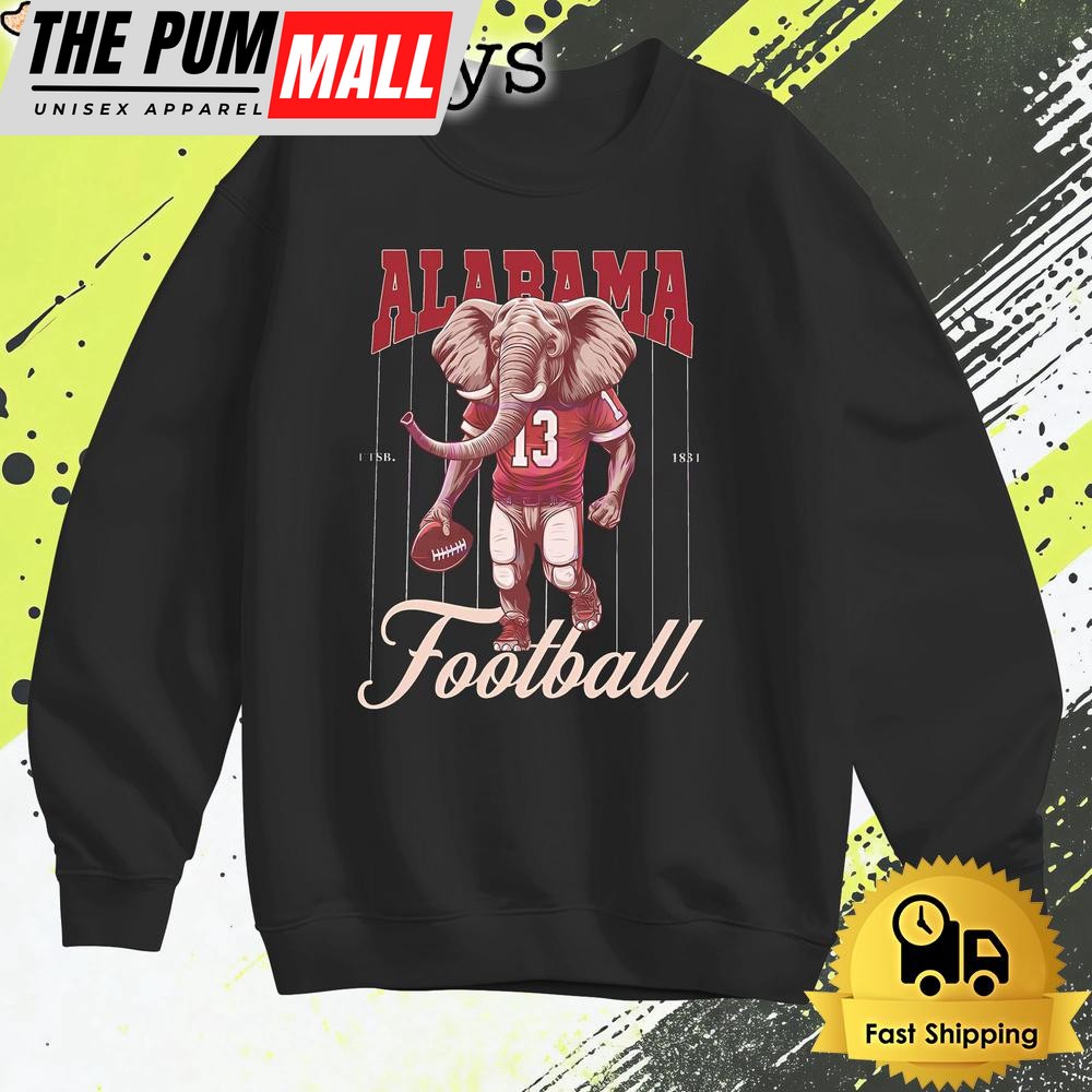 ncaa-alabama-crimson-tide-football-big-al-13-mascot-t-shirt-bb8quypt NCAA Alabama Crimson Tide Football Big Al 13 Mascot T Shirt