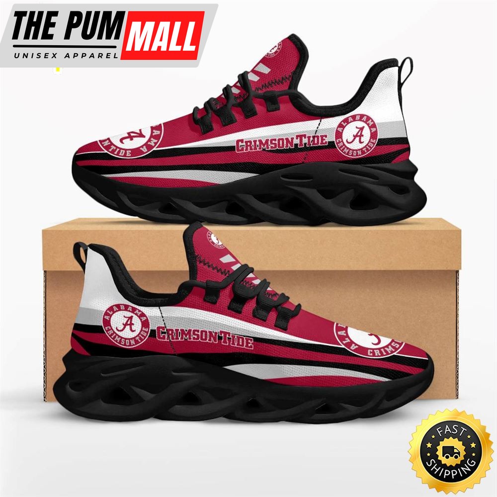 NCAA Alabama Crimson Tide Max Soul Running Shoes