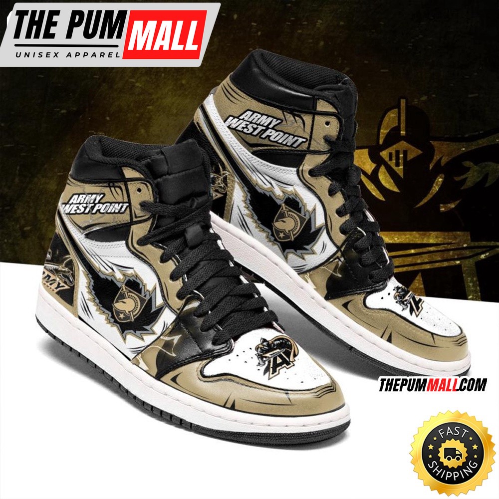 NCAA Army Black Knights Special Edition Air Jd 1 High Sneakers