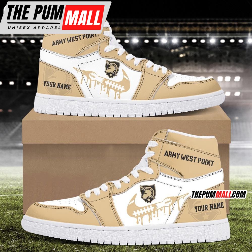 NCAA Army Black Knights Sport Team Personalized Air Jd 1 Hightop Shoes