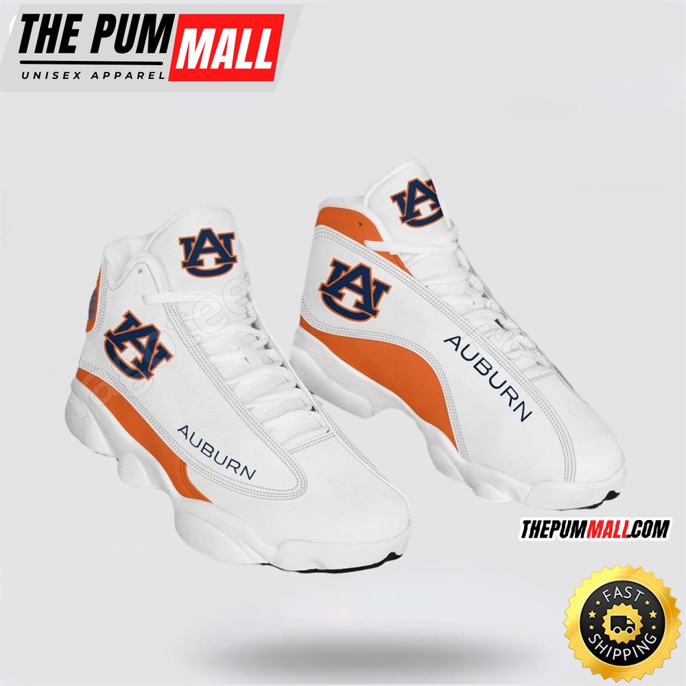 NCAA Auburn Air Jd 13 Printed Logo JD 13