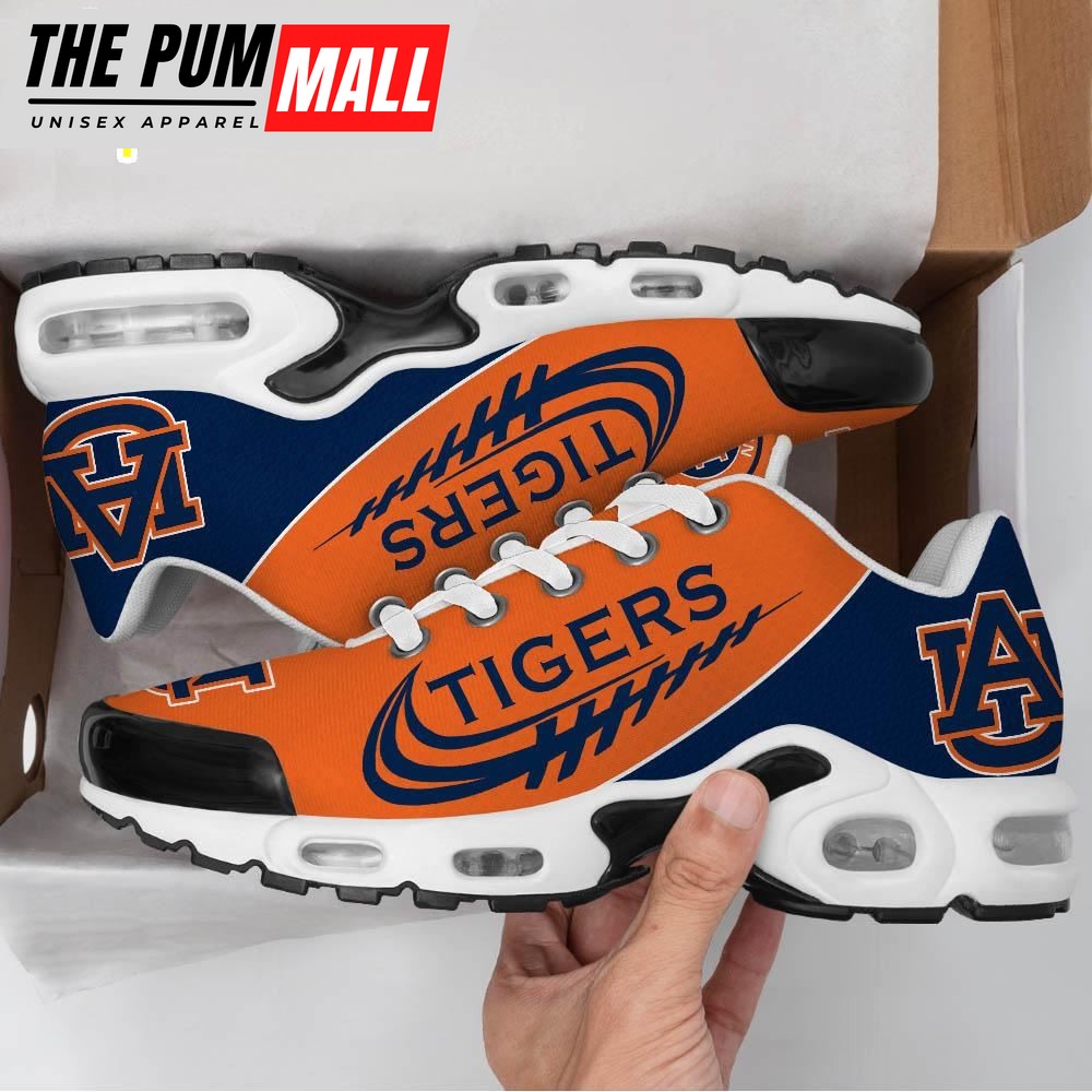 NCAA Auburn Tigers Football Custom Sport Max Plus Shoes