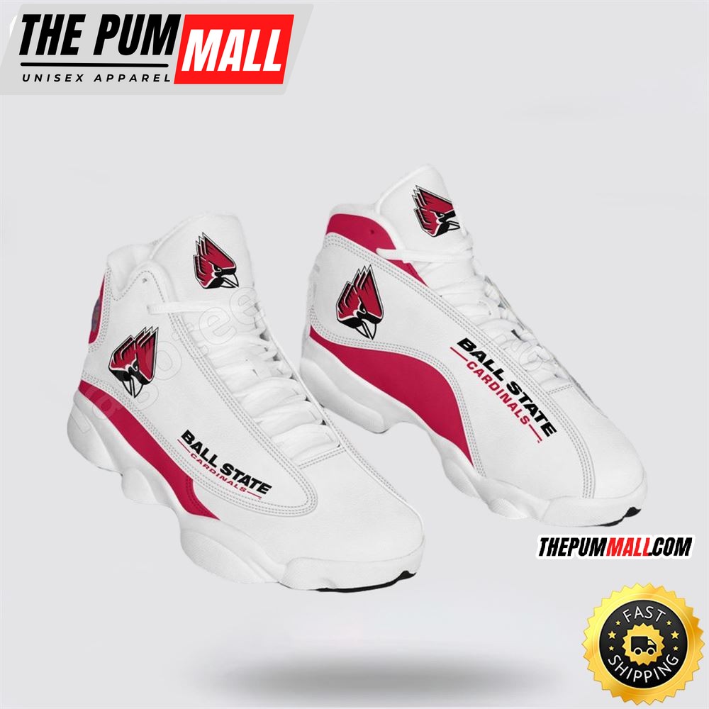 NCAA Ball State Air Jd 13 Printed Logo JD 13