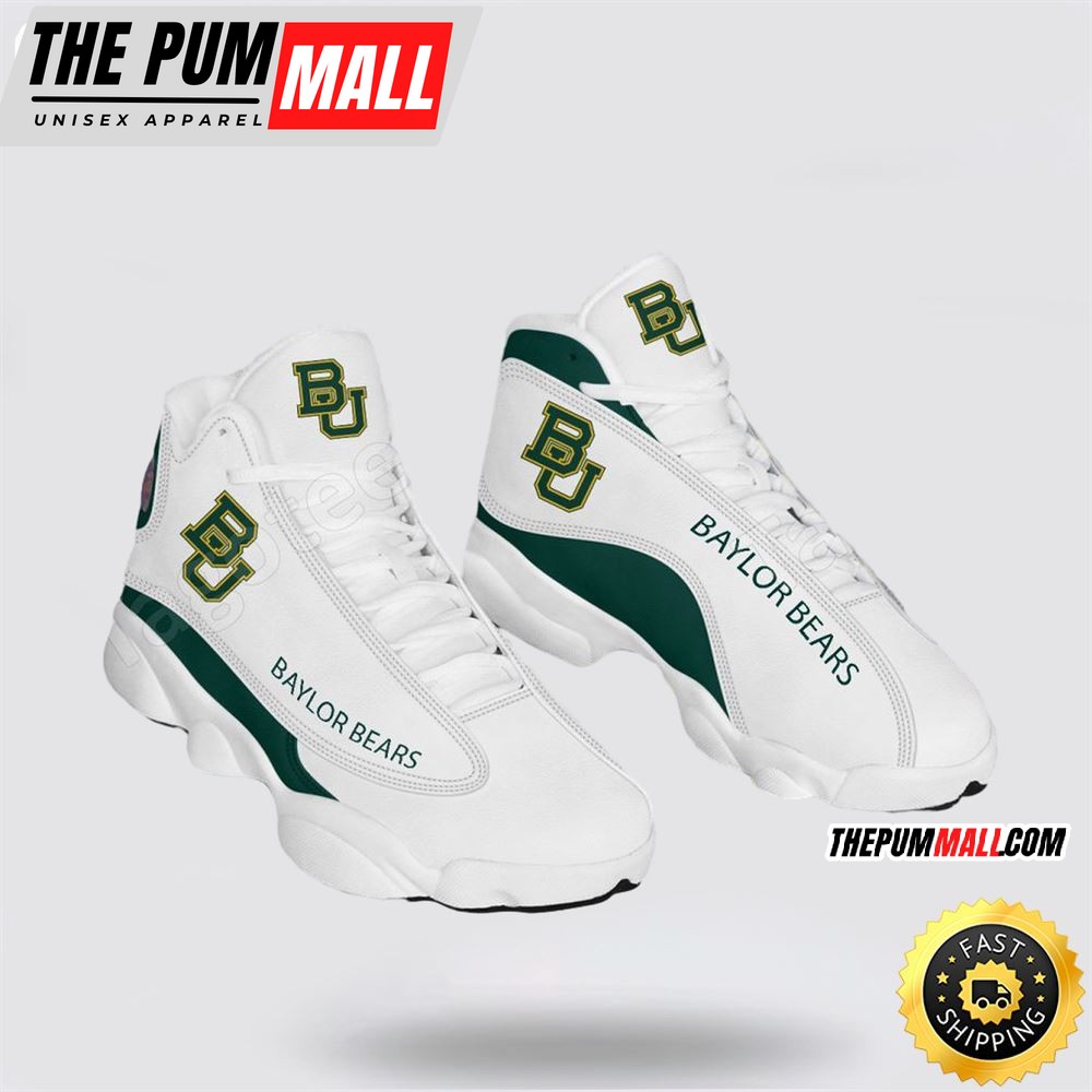 NCAA Baylor Bears Air Jd 13 Printed Logo JD 13