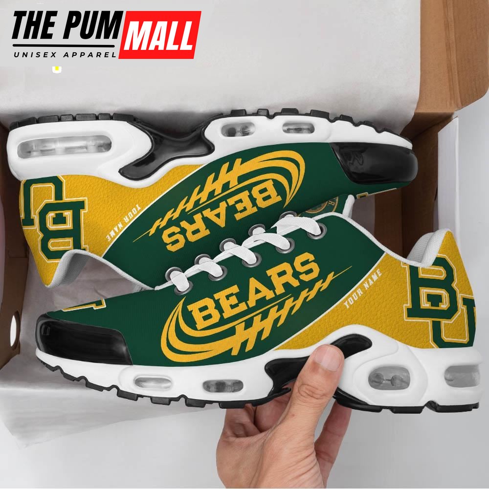 NCAA Baylor Bears Football Custom Sport Max Plus Shoes