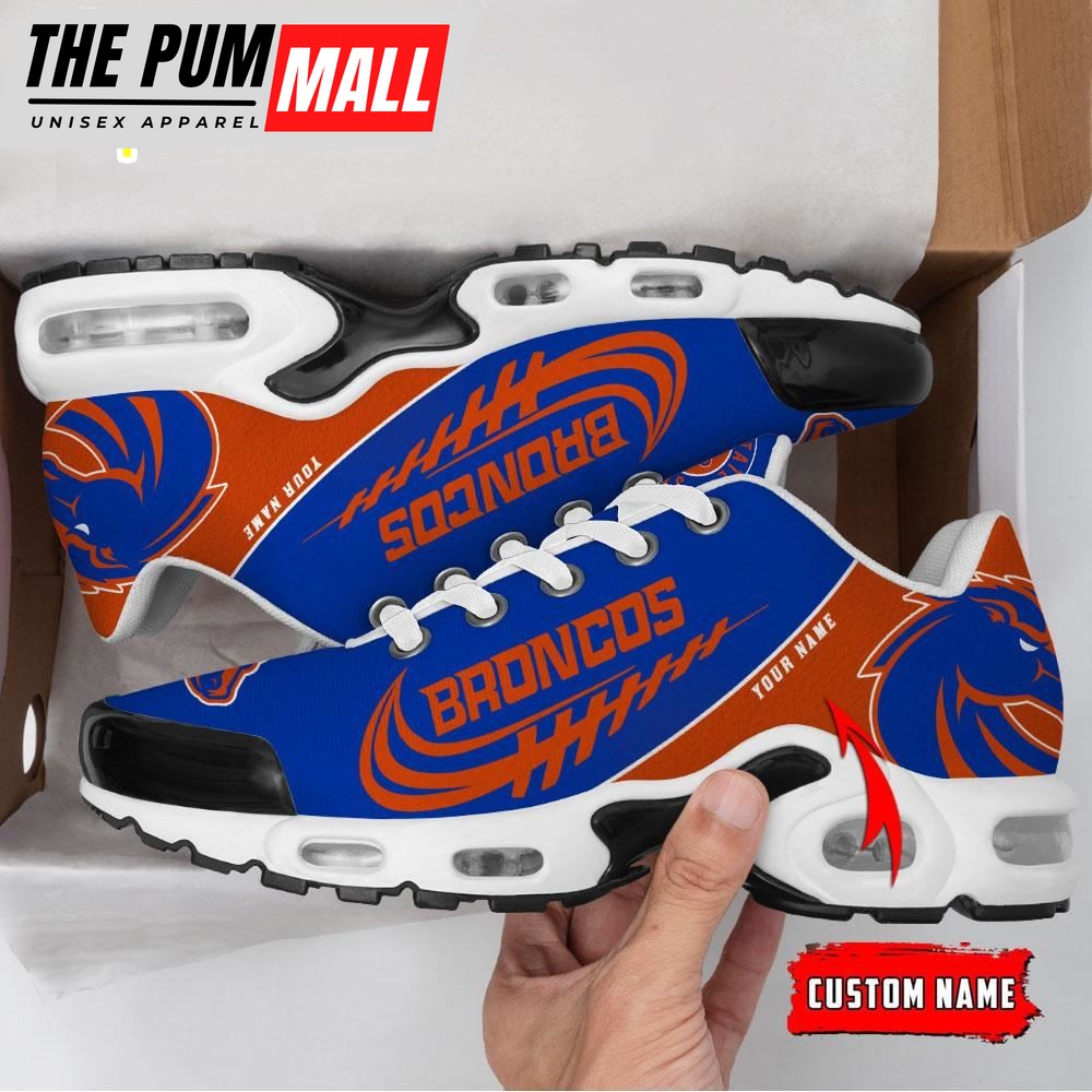 NCAA Boise State Broncos Football Custom Sport Max Plus Shoes