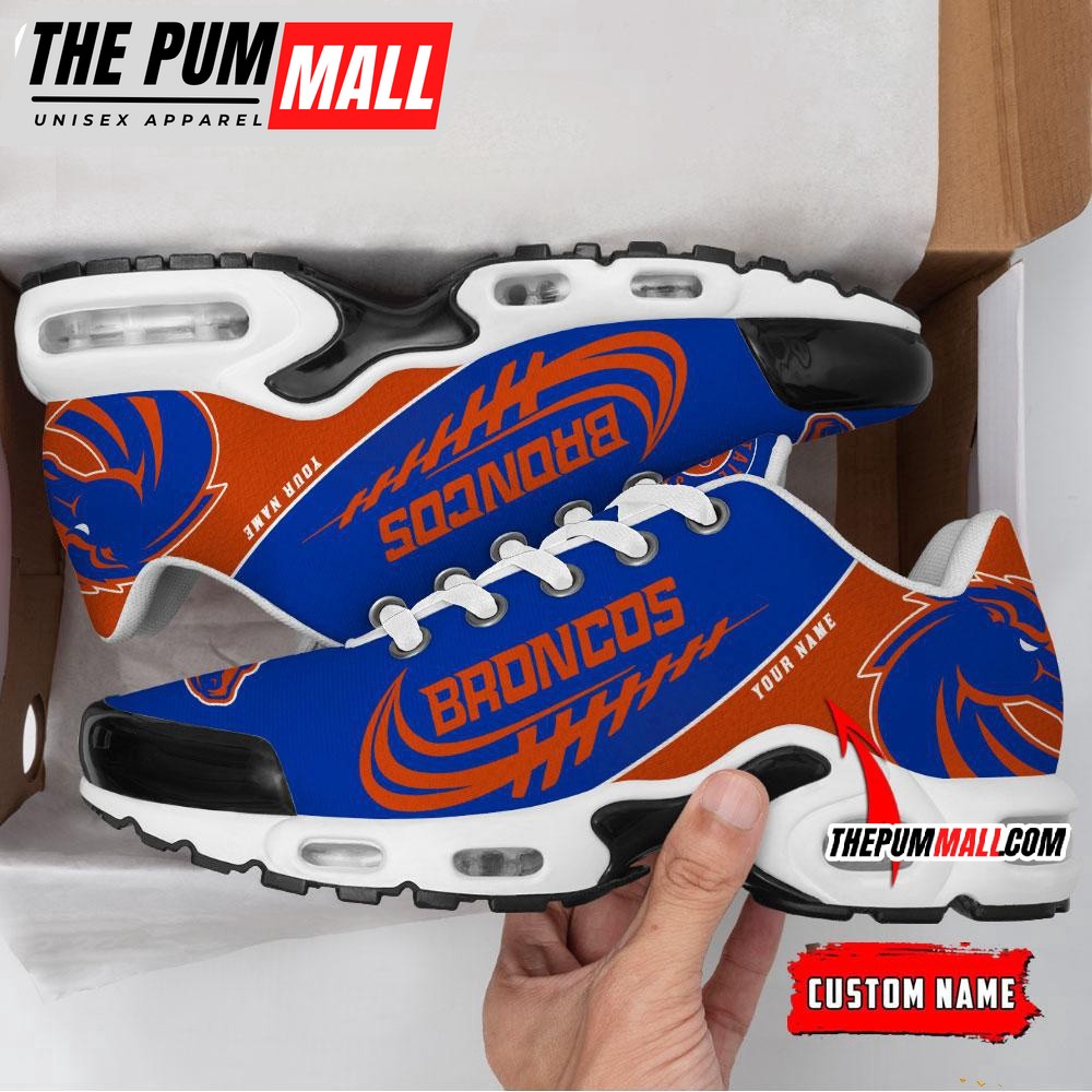 NCAA Boise State Broncos Sport Team Custom Air Max Plus Shoes