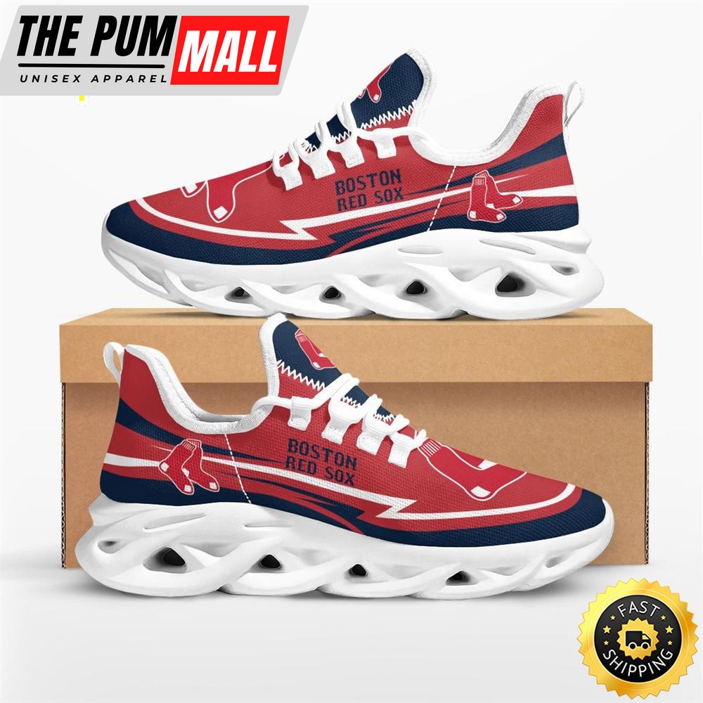 NCAA Boston Red Sox Are Coming Curves Max Soul Shoes