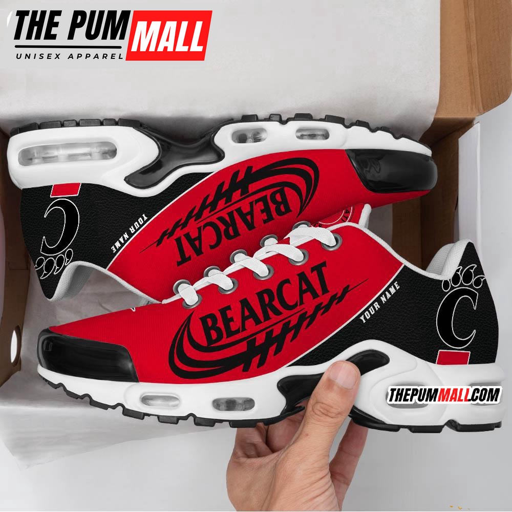 NCAA Cincinnati Bearcats Sport Team Custom Air Max Plus Shoes