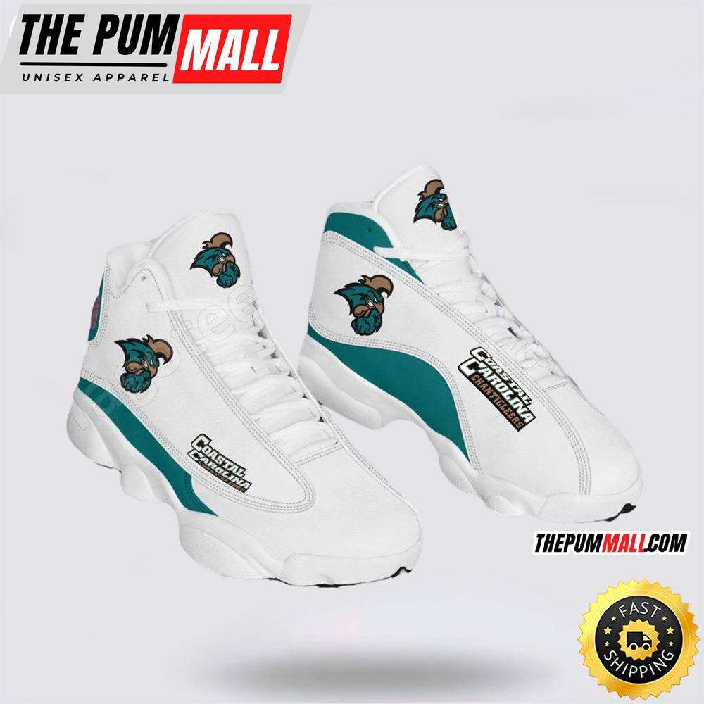 NCAA Coastal Carolina Air Jd 13 Printed Logo JD 13