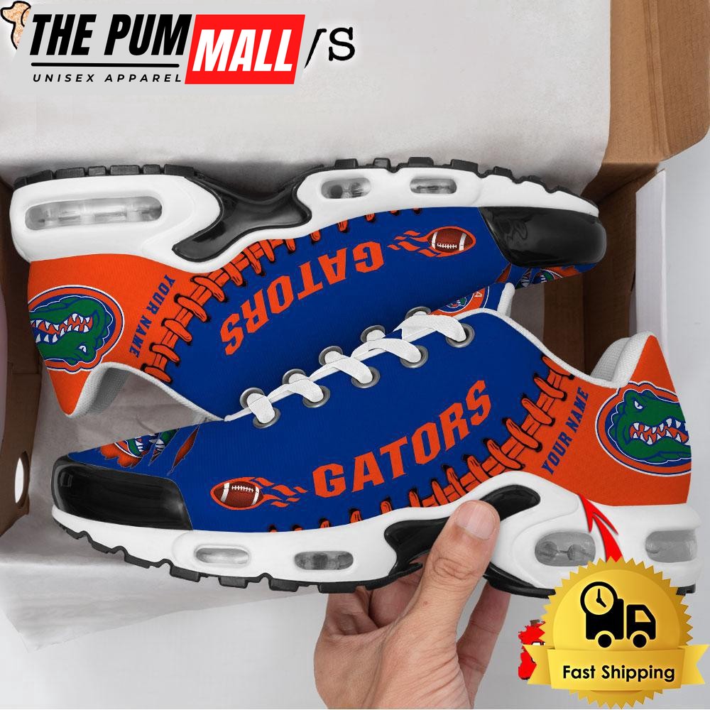 NCAA Florida Gators Football Custom Air Max Plus Shoes