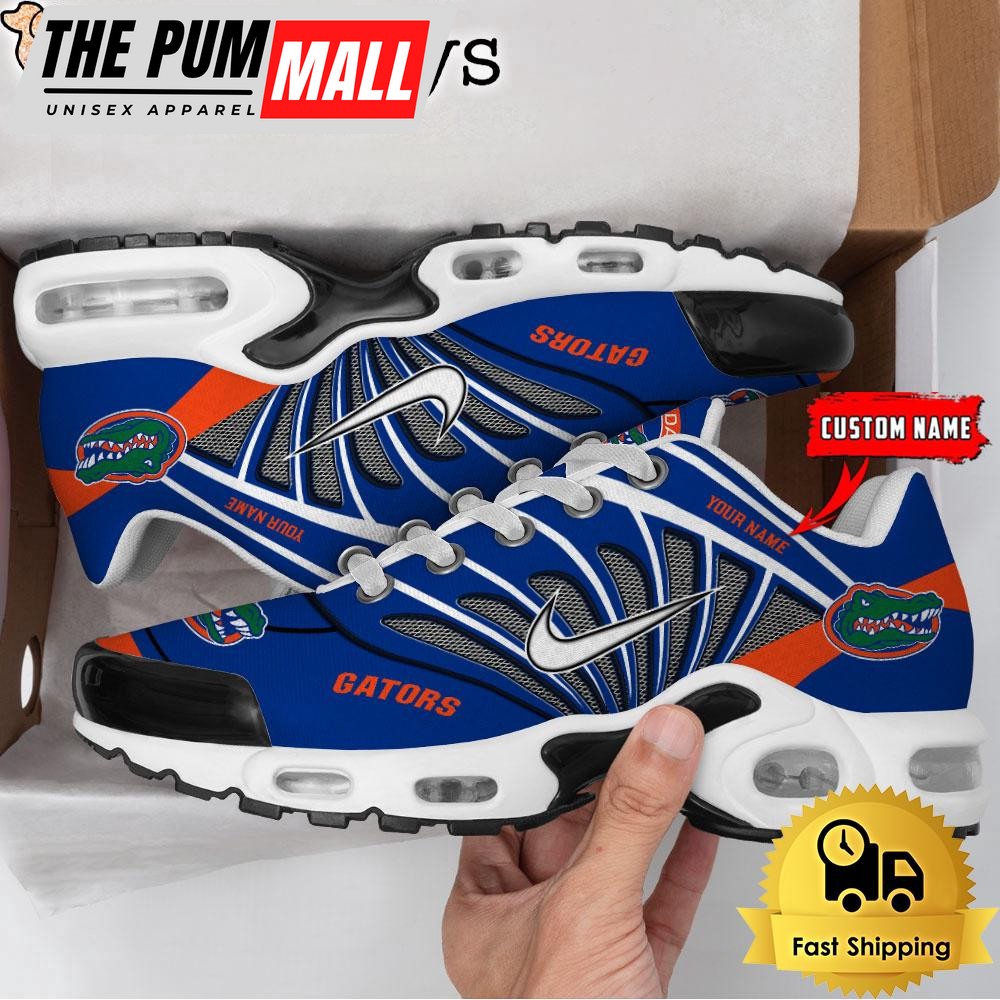 NCAA Florida Gators Sport Football Logo Custom Air Max Plus Shoes