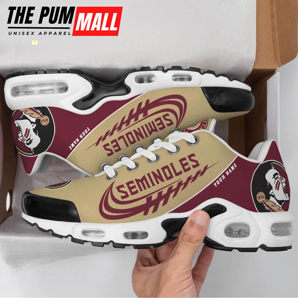 NCAA Florida State Seminoles Football Custom Sport Max Plus Shoes