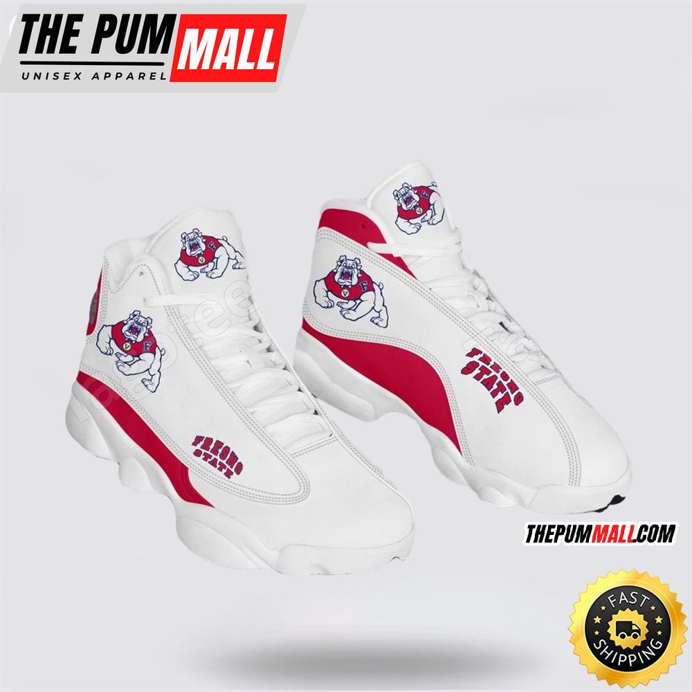NCAA Fresno State Air Jd 13 Printed Logo JD 13