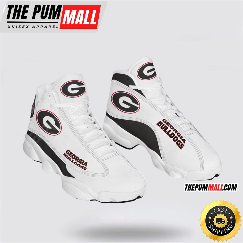 NCAA Georgia Bulldogs Air Jd 13 Printed Logo JD 13