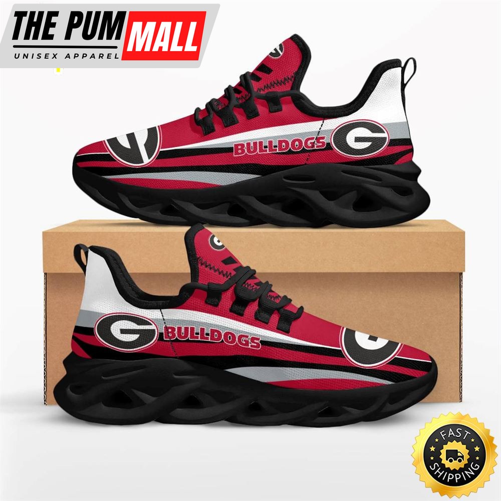 NCAA Georgia Bulldogs Max Soul Running Shoes