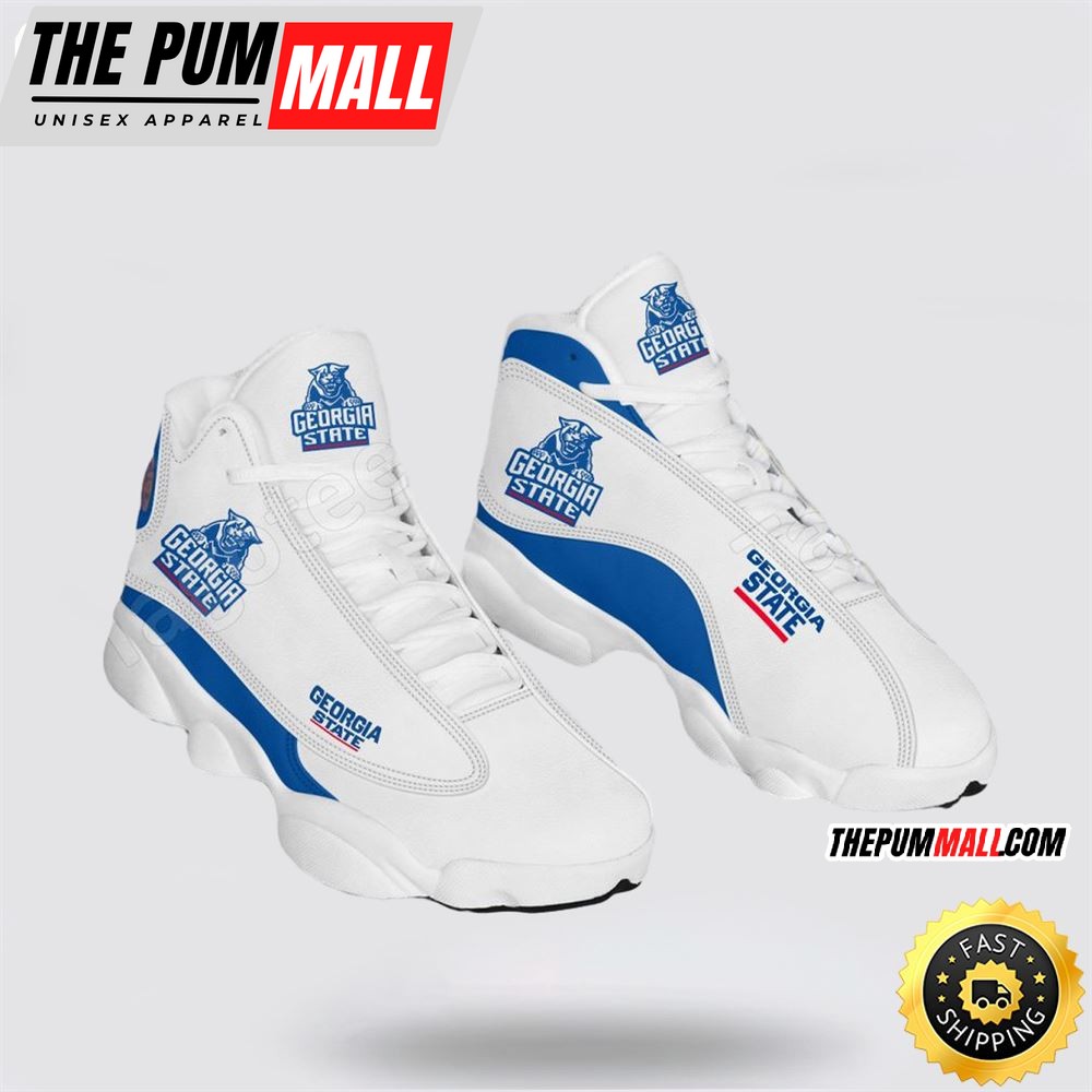 NCAA Georgia State Panthers Air Jd 13 Printed Logo JD 13