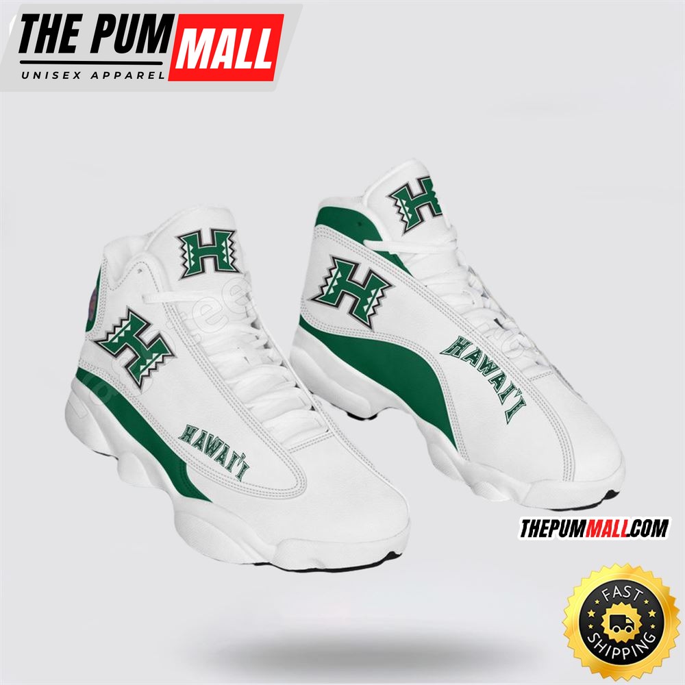 NCAA Hawaii Air Jd 13 Printed Logo JD 13