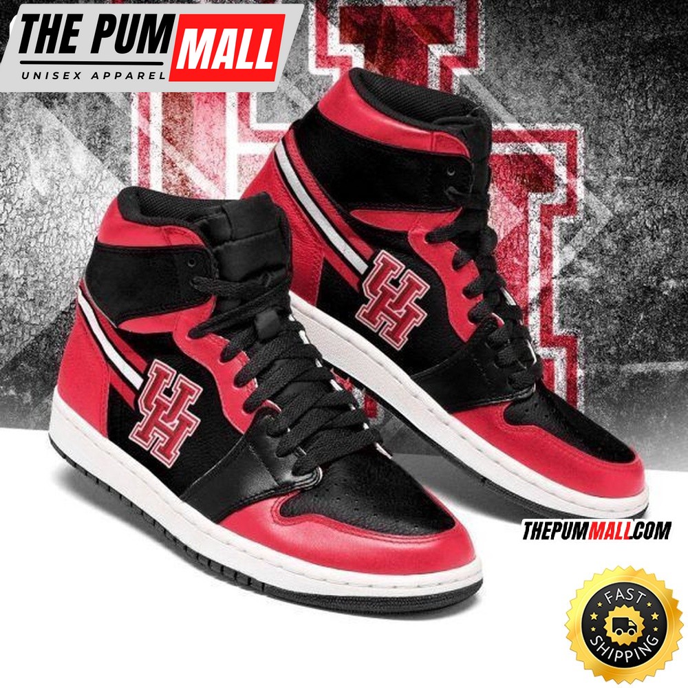 NCAA Houston Cougars Air Jd 1 High Sneakers