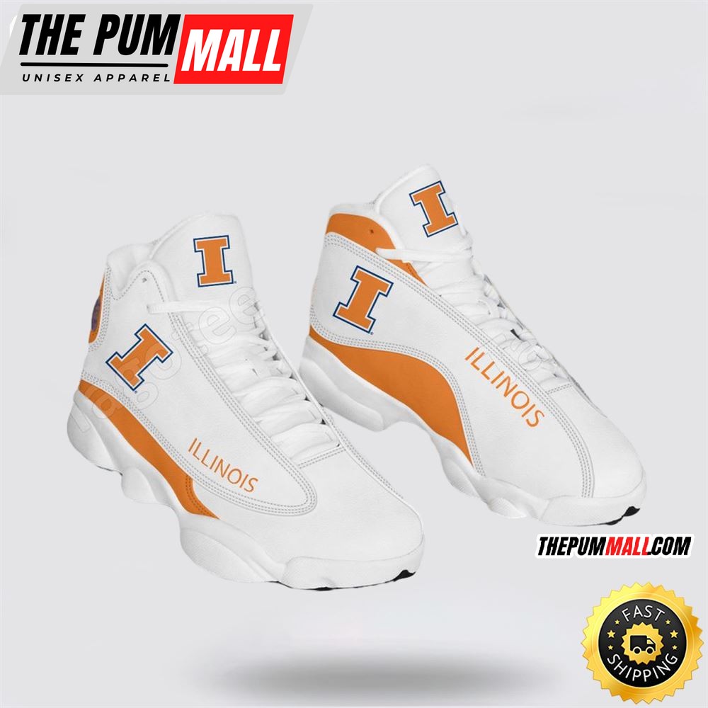 NCAA Illinois Air Jd 13 Printed Logo JD 13