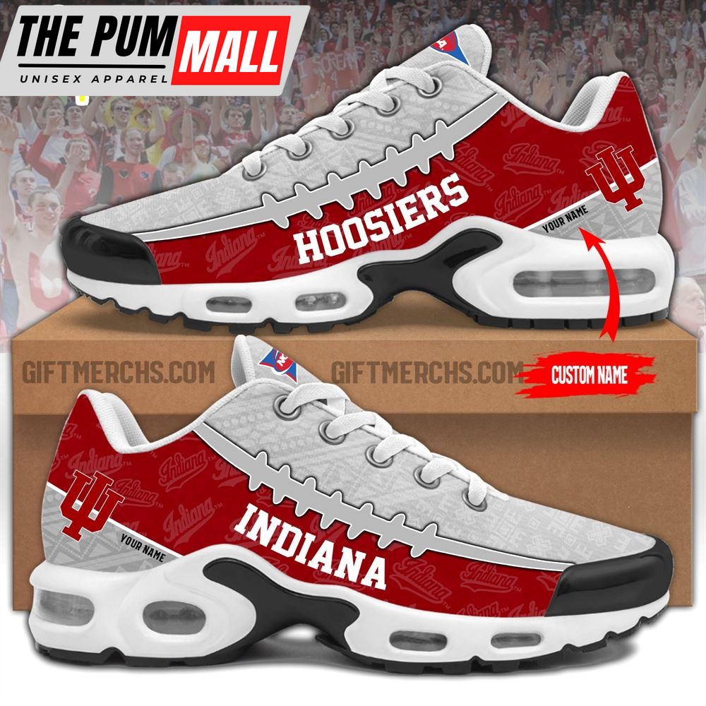 NCAA Indiana Hoosiers Custom Name TN Shoes
