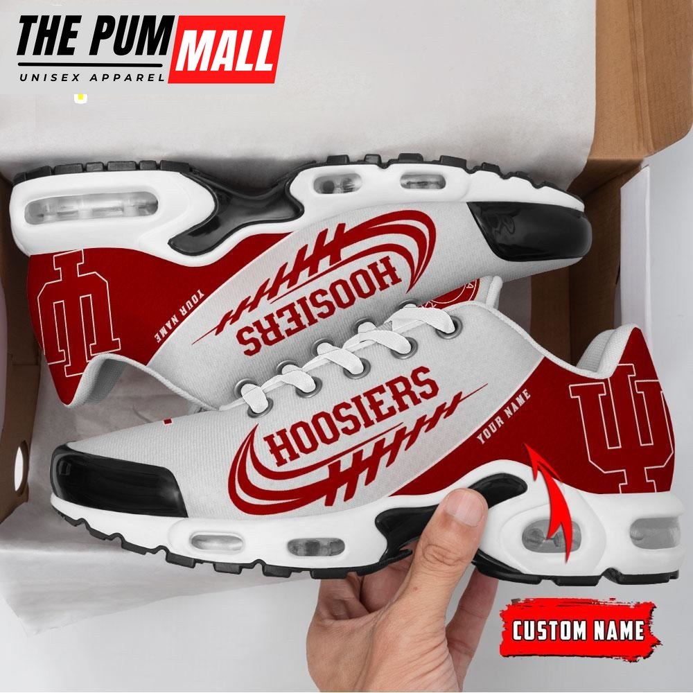 NCAA Indiana Hoosiers Football Custom Sport Max Plus Shoes