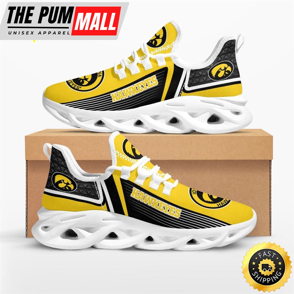 NCAA Iowa Hawkeyes #1 Fan M Soul Shoes Limited Edition