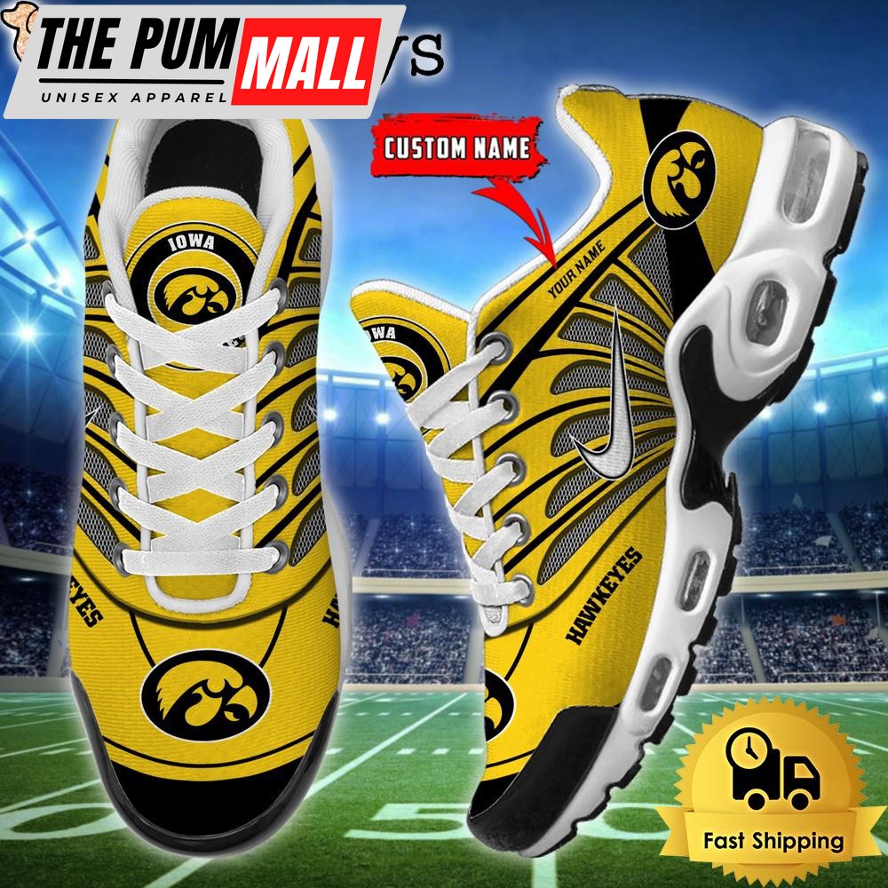 ncaa-iowa-hawkeyes-sport-football-logo-custom-air-max-plus-shoes-v24e8rty NCAA Iowa Hawkeyes Sport Football Logo Custom Air Max Plus Shoes